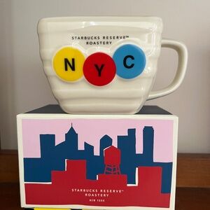 STARBUCKS RESERVE ROASTERY NYC MUG- BRAND NEW WITH FREE SHIPPING